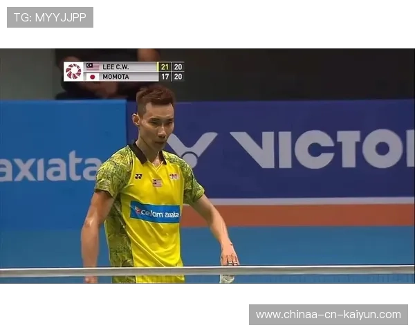 中国羽毛球冠军李宗伟与桃田贤斗展开巅峰对决